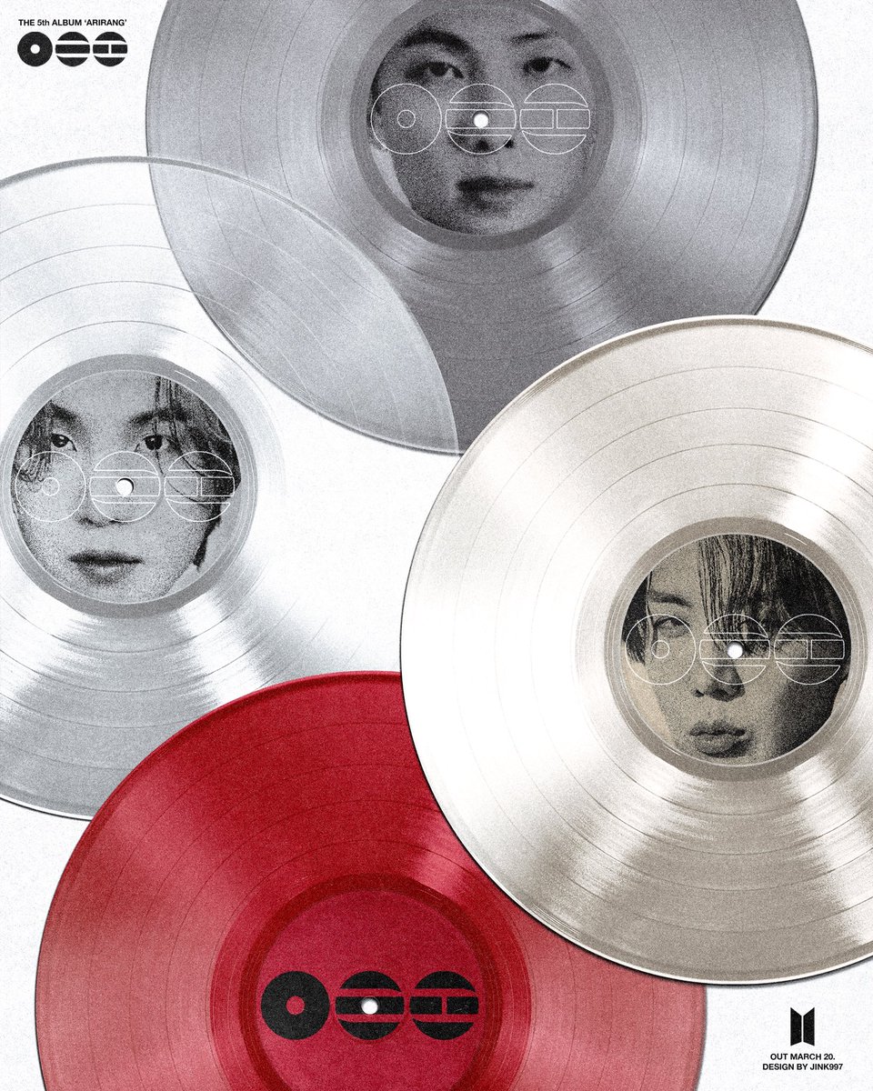 JINK997's tweet image. #BTS_ARIRANG :: THE VINYLS