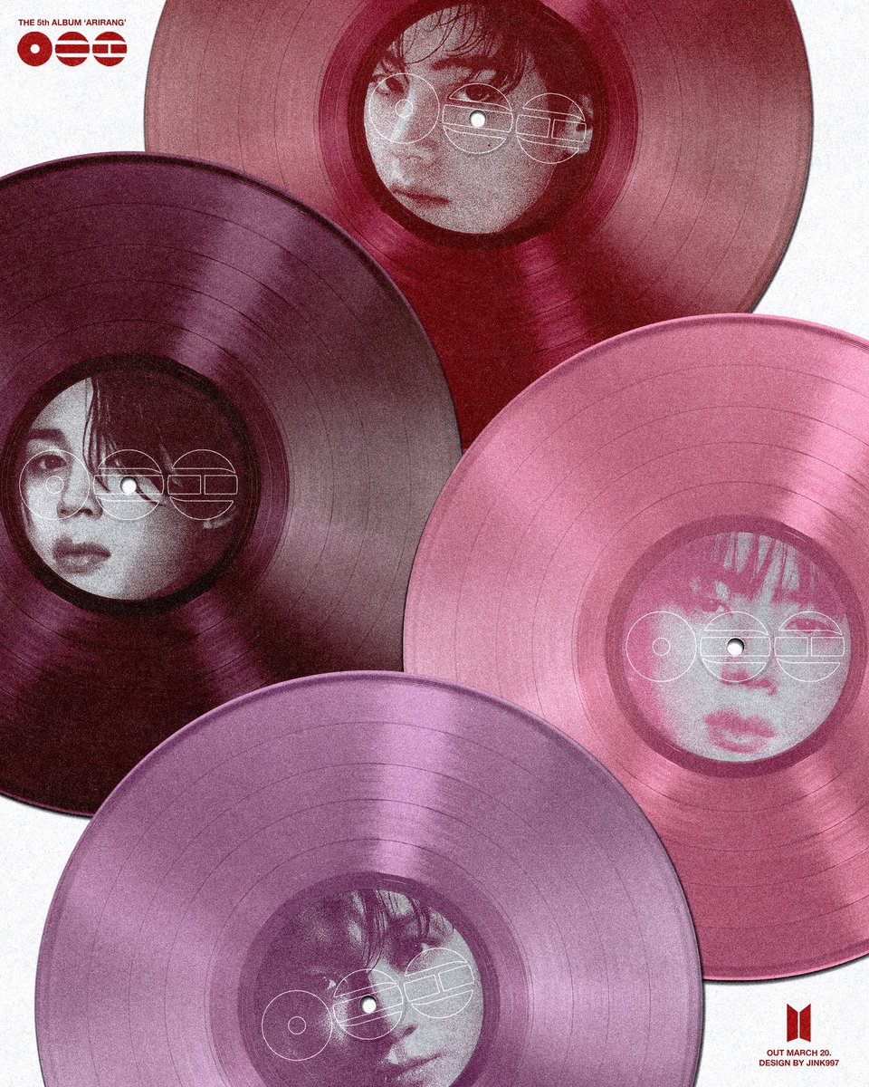 JINK997's tweet image. #BTS_ARIRANG :: THE VINYLS