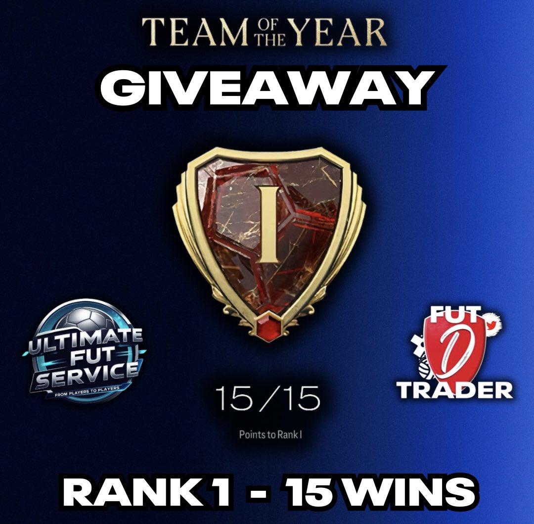 🚨Who wants 15 WL WINS for FREE?!

We’ll send a PRO player to PLAY WL for you, &amp; you can WATCH along on stream🔥

🔁 this post ✅
Follow me + <a href="/UFutservice/">UltimateFutService</a> ✅

👑 Winner chosen soon 👑