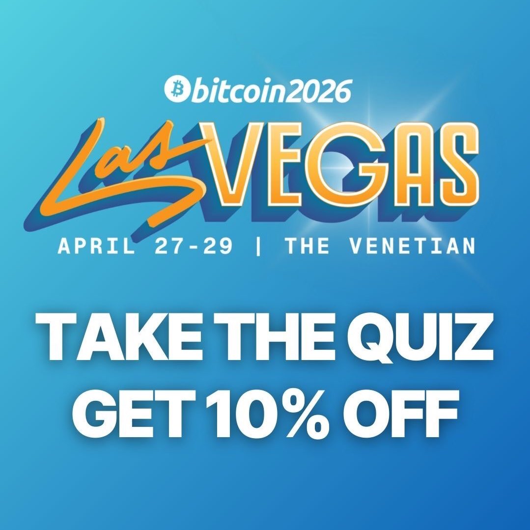WHICH BITCOIN 2026 PASS IS BEST FOR YOU? 🎟️ TAKE THE QUIZ AND GET 10% OFF  👉 https://t.co/YgyJBK7qkB