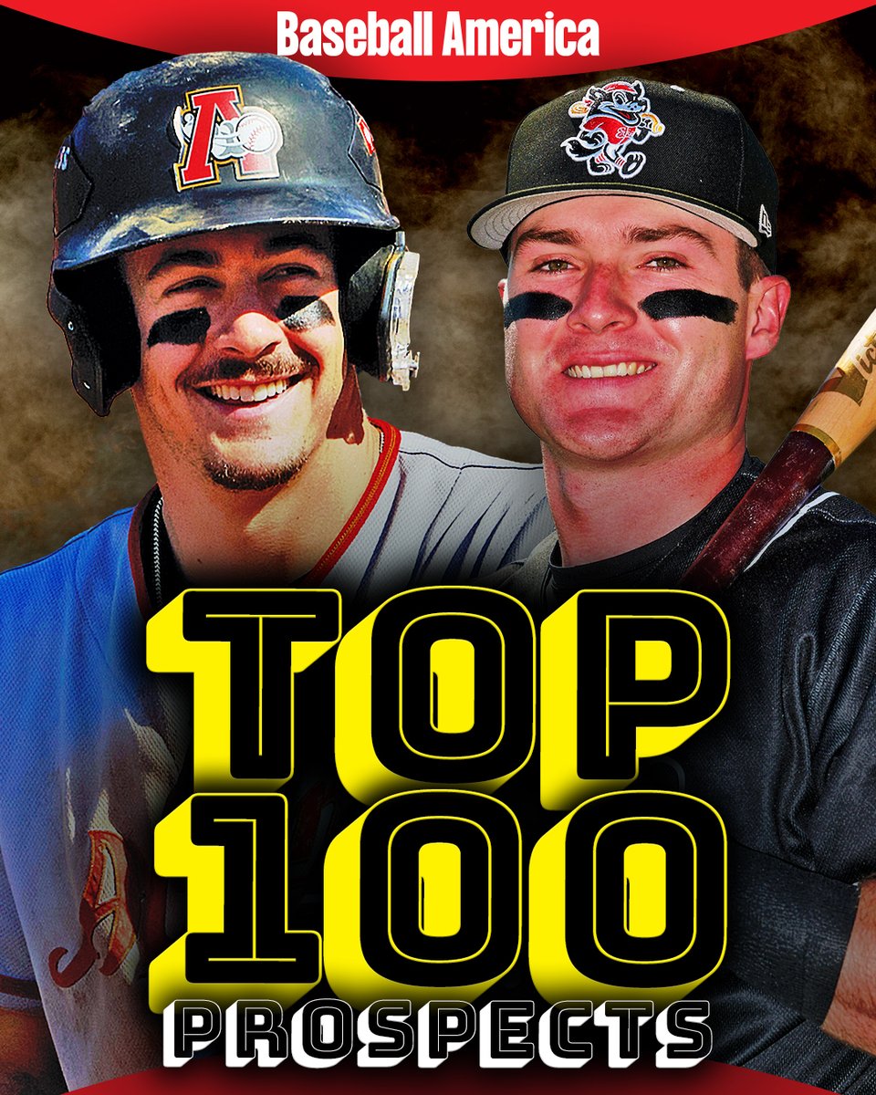 BaseballAmerica's tweet image. 🚨The 2026 preseason Top 100 prospects list is here! 🚨

See full rankings + scouting reports: baseballamerica.com/rankings/2026-…