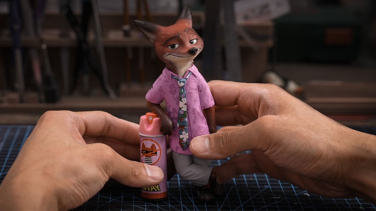 wihelde's tweet image. Nick Wilde aus dem 3D-Stift wihel.de/nick-wilde-aus…