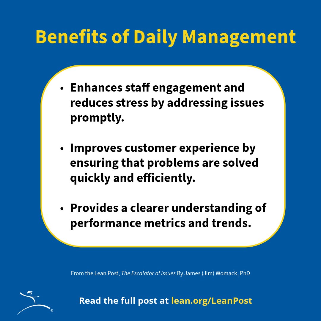 Cleveland Clinic runs daily huddles across every department. Same time. Every morning. Problems surface when they're still small.

They will share about their transformation story at the 2026 Lean Summit. Learn more: hubs.li/Q03_7k8B0 

#LeanSummit2026 #DailyManagement