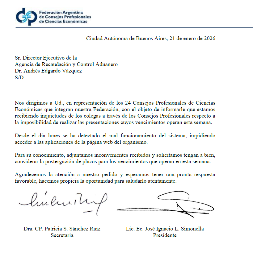mariogoldmanr's tweet photo. #DDJJ #Presentacion fuera de término #multas
🔎@FacpceArgentina solicita prórroga ante la imposibilidad de realizar las presentaciones cuyos vencimientos operan esta semana.
💰Recordamos los cuadros y la vigencia plena de los nuevos montos de #inocenbciaFiscal Ley27.799 https://t.co/bubdh2RJjy 

Al pie Cdr. Lucas Gómez