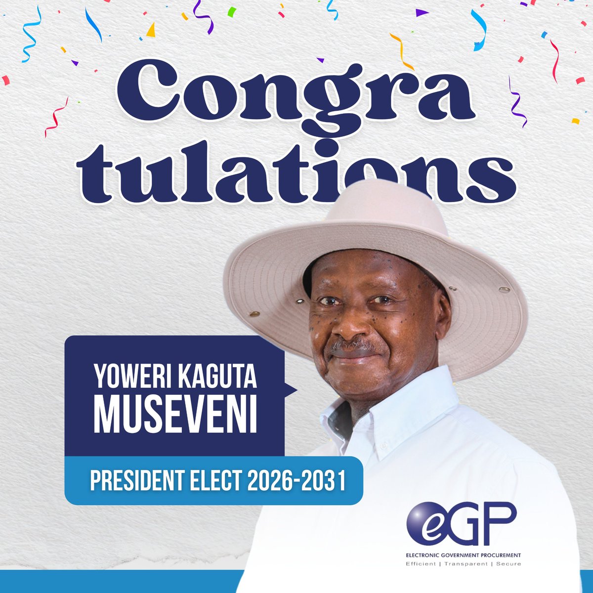 Electronic Government Procurement Uganda tweet media