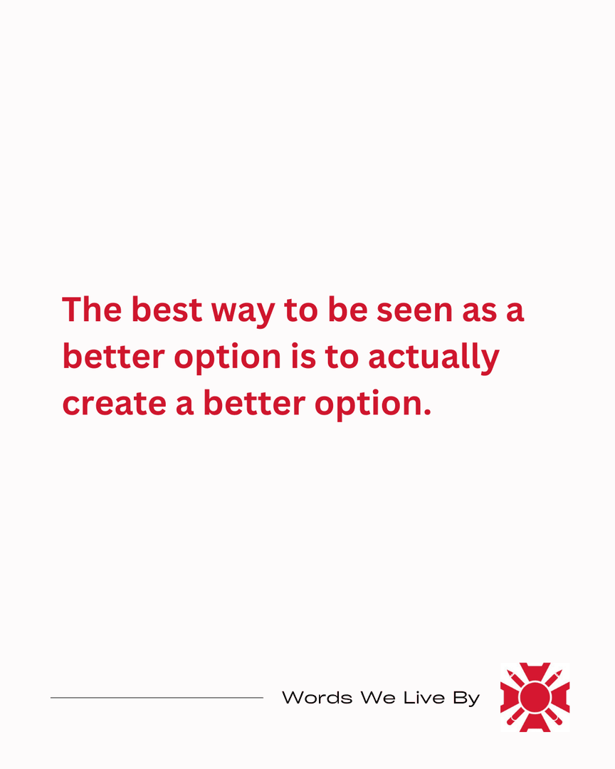 TheWeaponry's tweet photo. Don't just pretend to be better. Create something better. 💡 https://t.co/mTDG9F0kEf