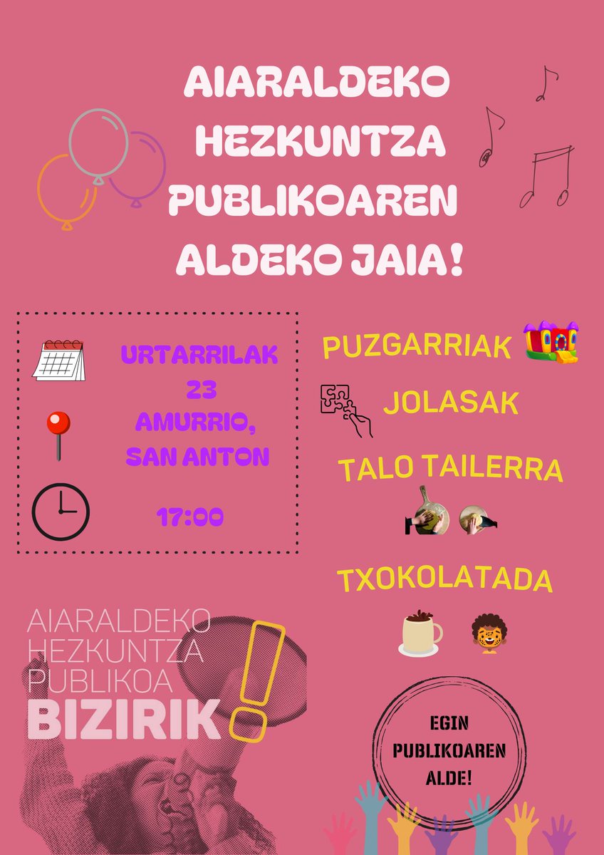 Amurrioko Hezkuntza Publikoaren Sarea tweet media