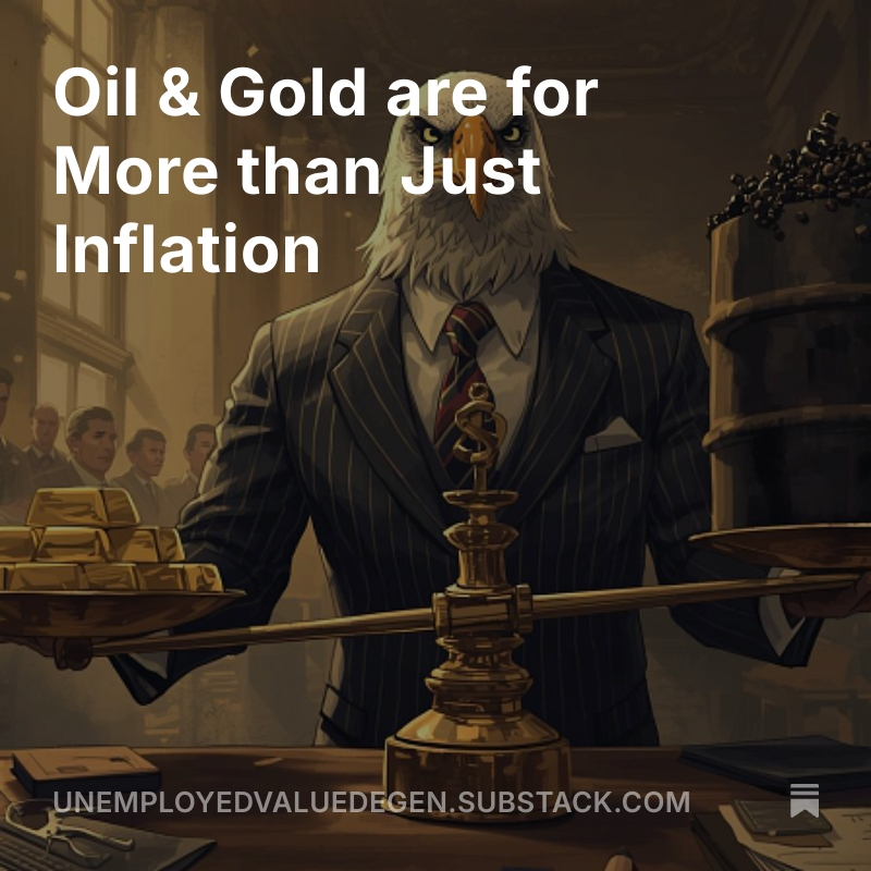 SFarringtonBKC's tweet image. Oil &amp;amp; Gold are for More than Just Inflation