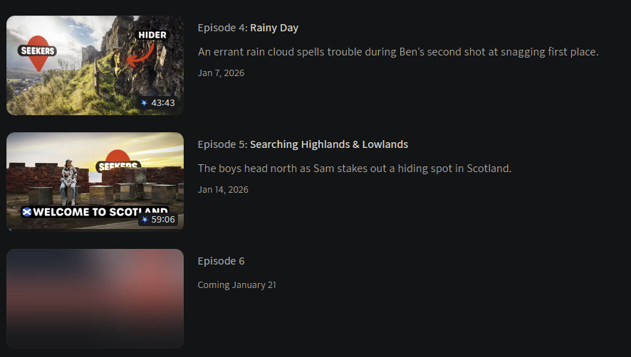 Waiting for my birthday episode of <a href="/jetlagthegame/">Jet Lag: The Game</a> where somehow <a href="/thewheatgerm/">ben doyle</a> wins it all!