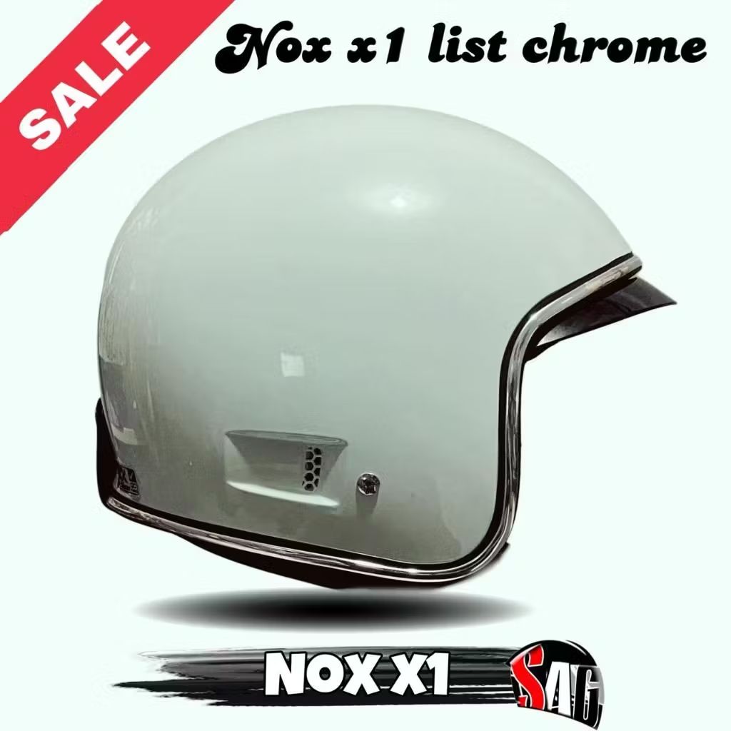 BeliCuan's tweet image. Helm retro list chrome super kece! 🛵 Nox X1 SNI Original ini punya desain klasik + inner visor. 

Bikin riding aman &amp;amp; makin gaya. Harga terjangkau cuma 120 ribuan! ✨

Link Produk: s.shopee.co.id/3qH1v5t5Rt

#HelmRetro #HelmBogo #NoxHelmet #AnakMotor #RacunShopee