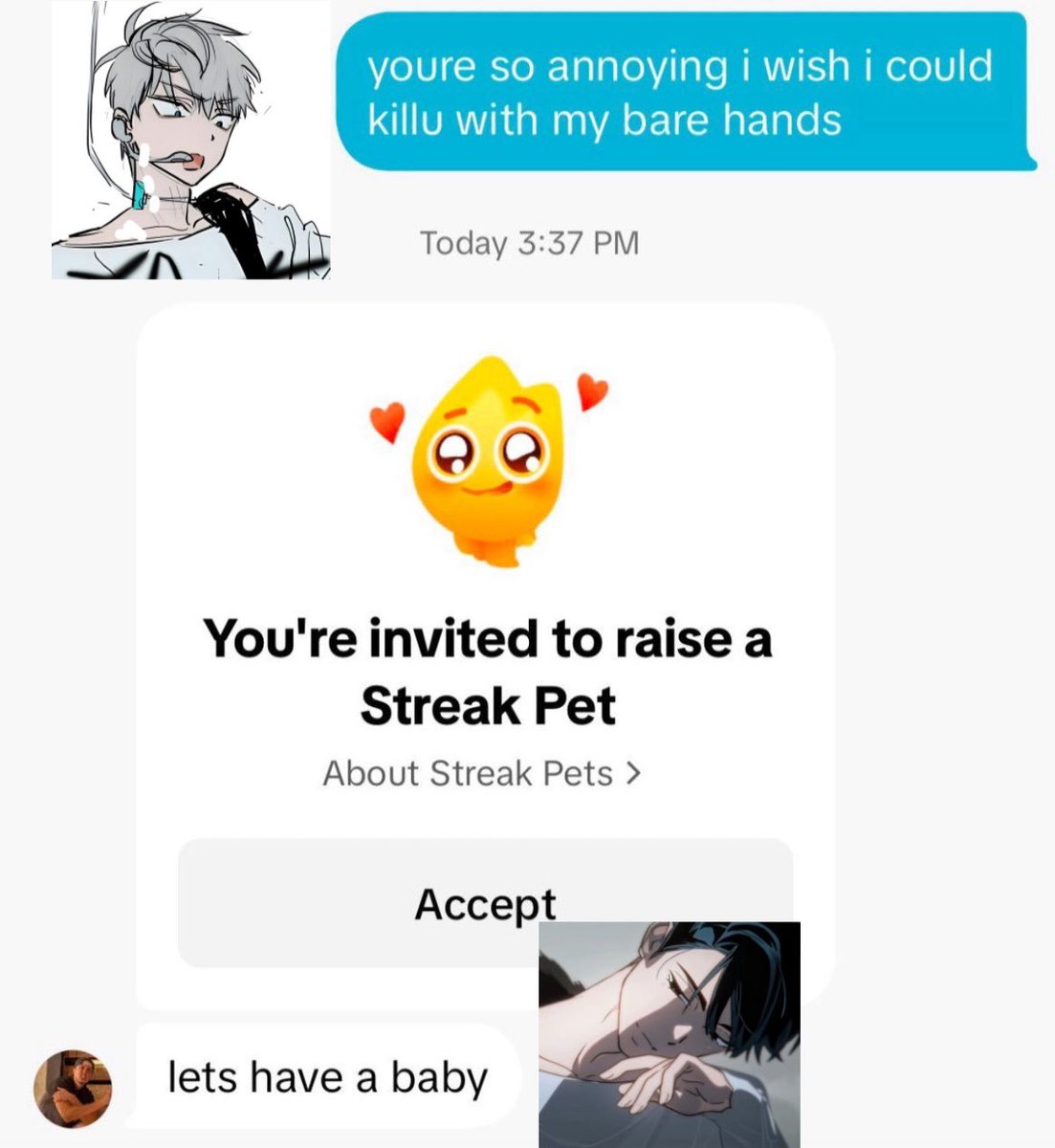 pusheensalad's tweet image. ivantill baby gonna be ugly asf