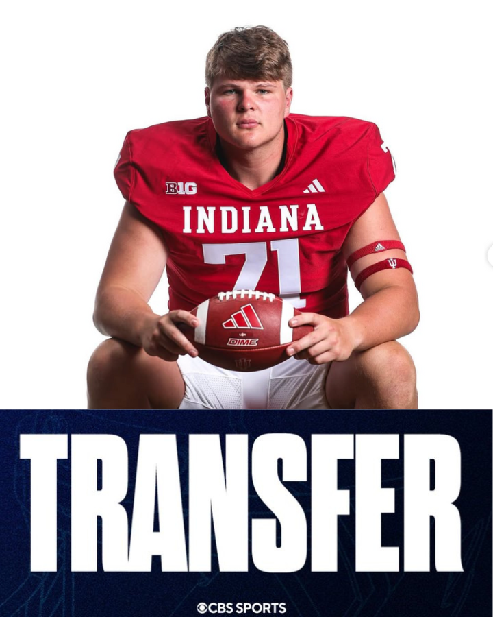 chris_hummer's tweet photo. Indiana redshirt freshman LT Evan Lawrence has entered the transfer portal, @mzenitz and I have learned. 

The 6-foot-6, 306-pound OT held an 89 rating in the 2024 class. Played 69 snaps this season. Did not allow a pressure. 

https://t.co/vpjuqo2BrM https://t.co/F135eOwOD8
