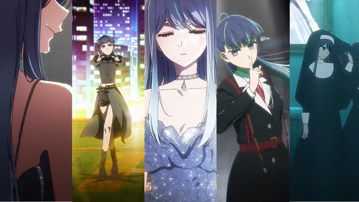 推しの子】3期オープニング いやぁ，いろんなあかねが見れました。一瞬