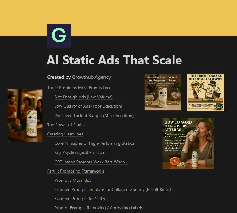 Bogzabs96's tweet image. GPT 5 has changed our statics FOREVER.

We're creating a ton of ads faster than ever for our 8-figure clients.

I've just created a FULL guide on how you can do the same:

- Basics
- Prompts
- Formats to Test
- Winning Examples
- How to Edit &amp;amp; Create Them

Like + Comment: "AI"
