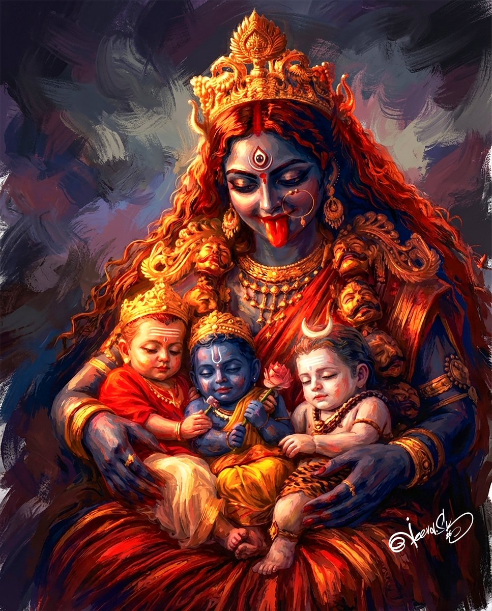 jeevaskj's tweet photo. Lord Bhadrakali Painting 2026
#bhadrakaligod #Lordbhadrakali #Oilpainting #Painting #Digitalpainting #Godart https://t.co/tcZi6Rkisq