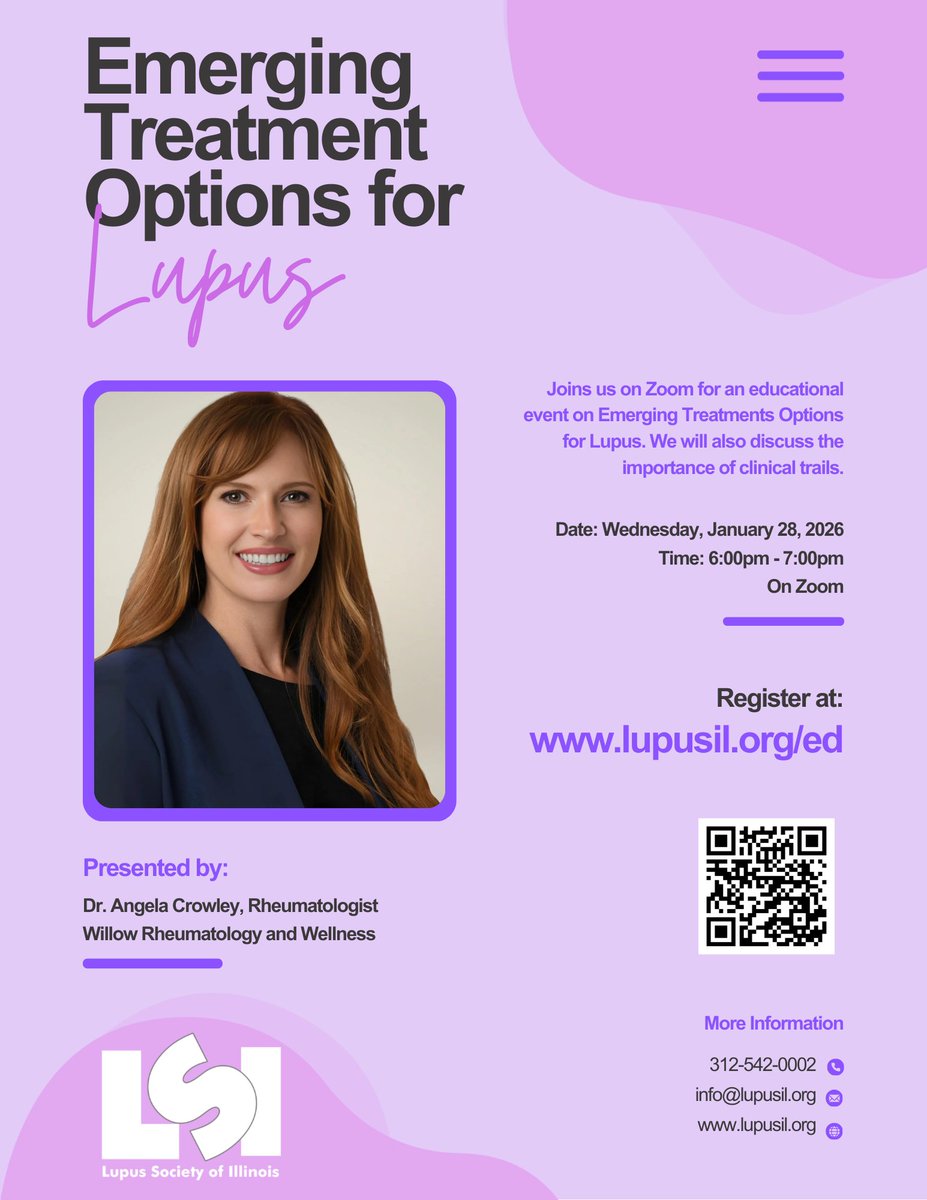 Lupus Society of IL tweet media