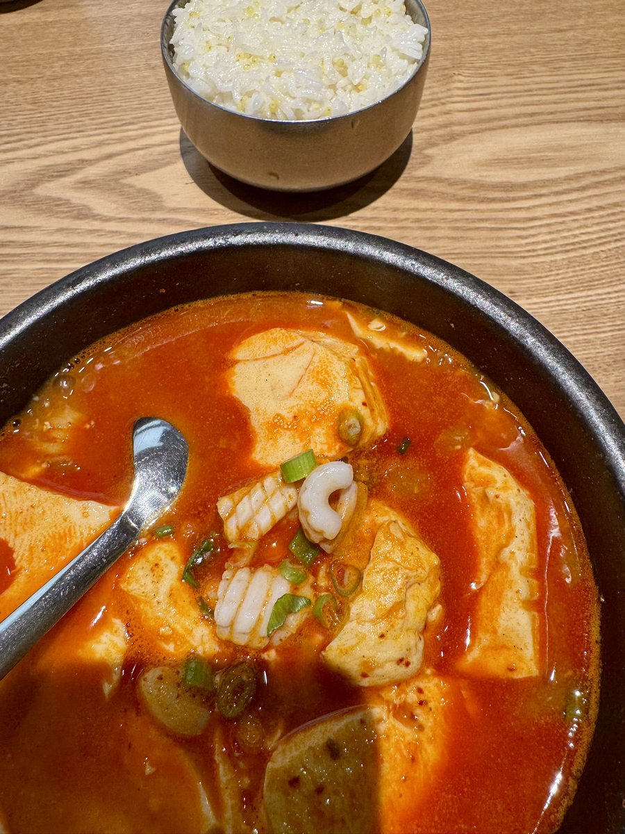 海鲜嫩豆腐汤🍚