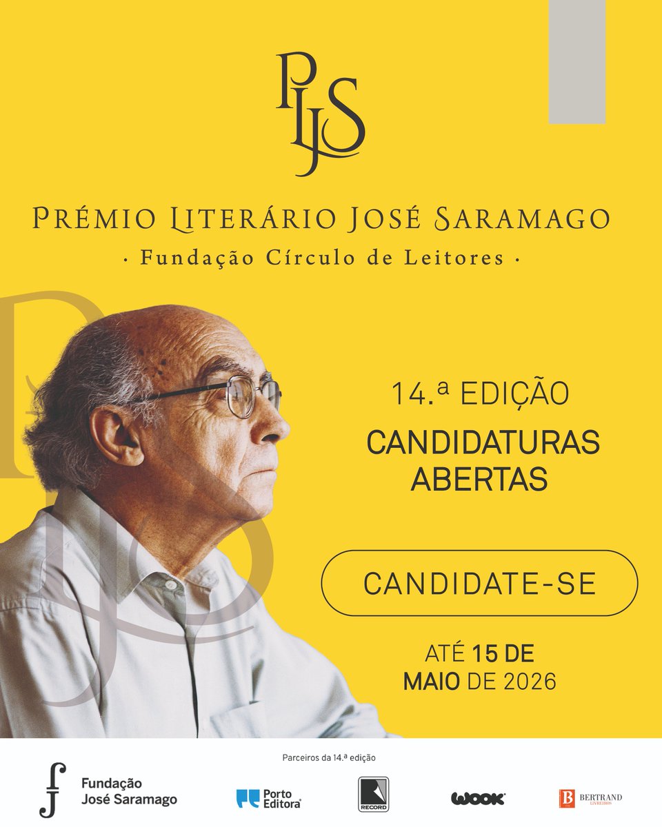 Prémio Literário José Saramago tweet media