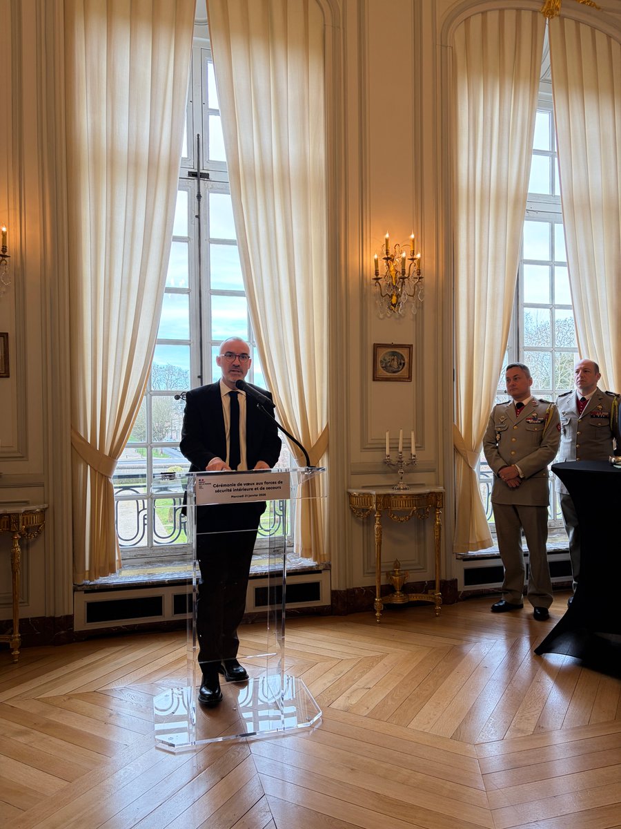 Image de Préfet de la Marne - #Vœux | Cérémonie des vœux aux forces de sécurité et de secours

Ce mercredi 21 janvier, le préfet R
