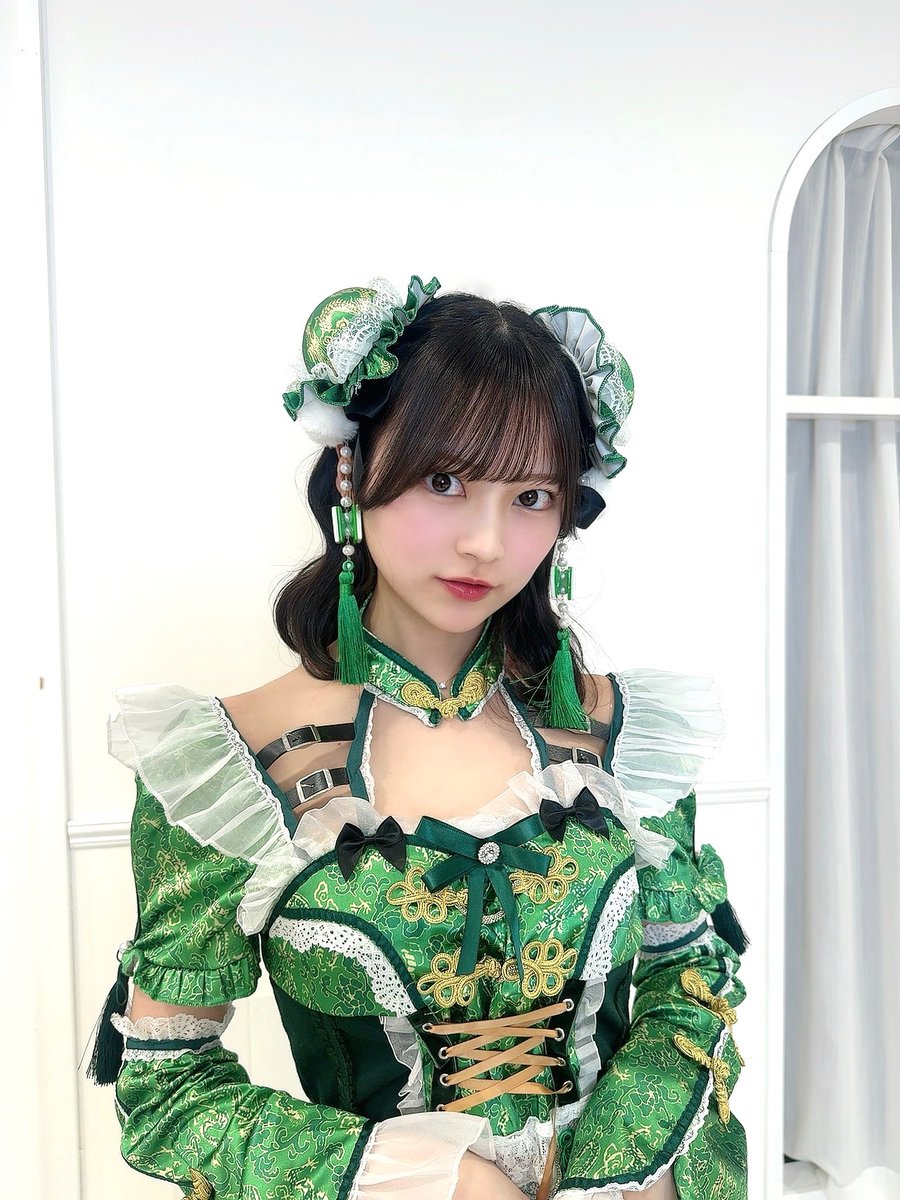 usa_usa0427's tweet photo. おはよっ！好きになっちゃいな？💚 https://t.co/24pRG999mj