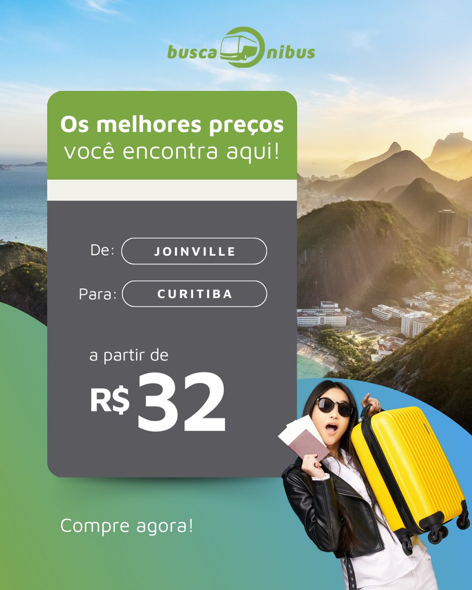 Querendo viajar no fim de semana? 🚌 

No <a href="/buscaonibus/">BuscaOnibus</a> você encontra as melhores opções de passagens para as suas viagens!  

Não perca tempo, os valores podem variar ao longo do dia.  

Acesse buscaonibus.com.br e saiba mais - link na bio. 

#viagem #passagembarata #onibus