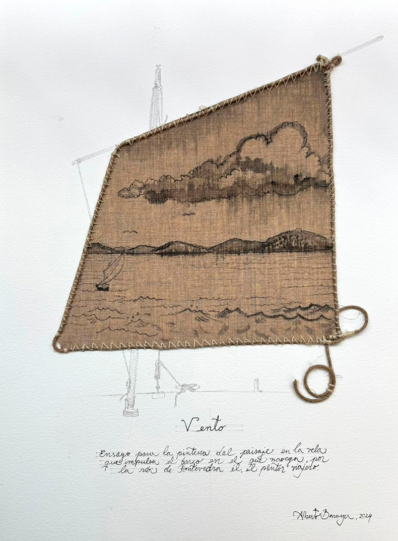 En los últimos dos años, Alberto Baraya ha trabajado en dos proyectos en Pontevedra: "Vento" y "Expedición camelias", partiendo de la actividad pulpeira y de la recolección de esa especie.

Expone ambos en <a href="/GaleriaFP/">Galería Fernando Pradilla</a>.
galeriafernandopradilla.com/exposition/alb…

📅 Desde el 22 de enero de 2026.