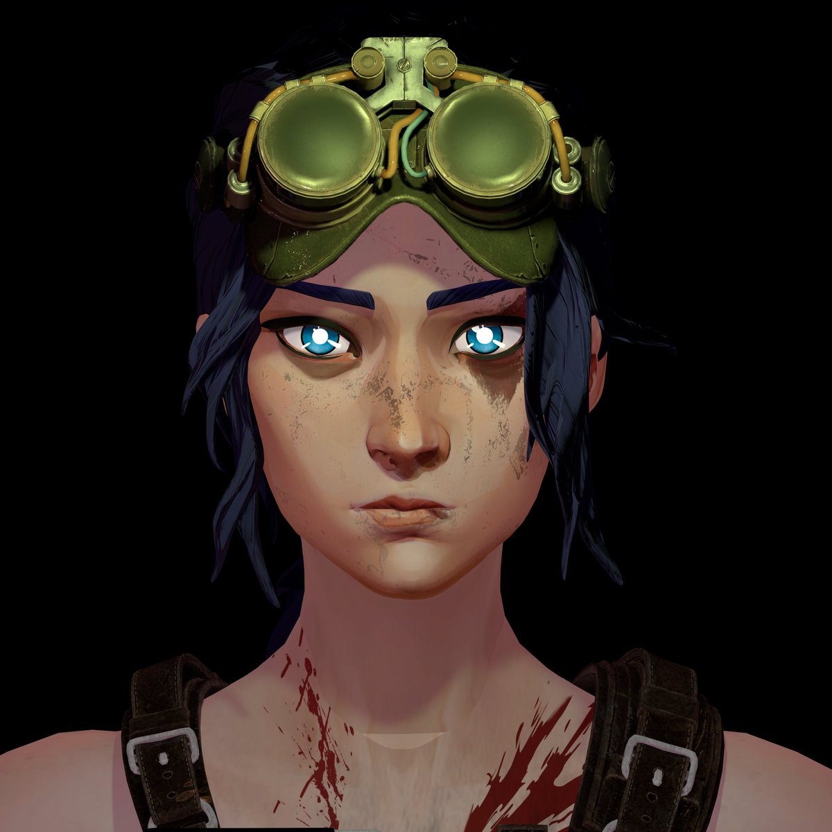 electrokitt's tweet image. more outlast caitlyn renders