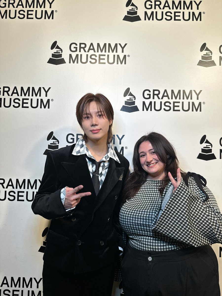 Saw Taemin at the Grammy Museum last night 💞 20/10!
