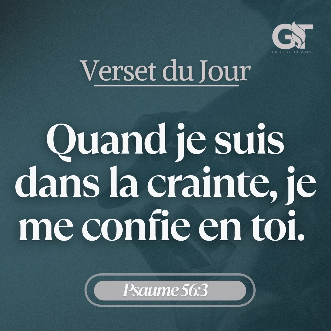 Mon secours est en l’Éternel : même sans issue, Il ouvre un chemin.

#gregorytoussaint #shekinhafm