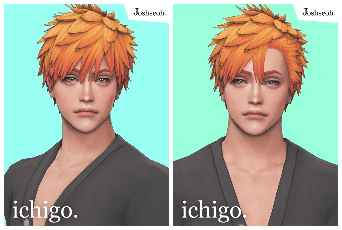 joshseoh's tweet photo. Ichigo Hair ✨   

2 versions available: Regular &amp; Alt

now available for download!

Public release: 2 - February - 2026  #TheSims4 https://t.co/YIbr4dRmVK
