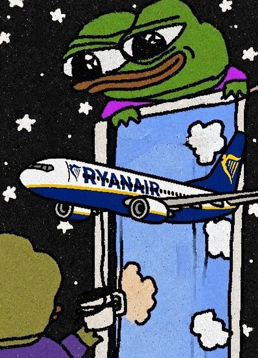 captfutureRIP's tweet image. ✈️👈🐸
me waiting for updates
updates flying past
@Ryanair &amp;amp; @elonmusk
moar vibe battle, go... 😁🏁