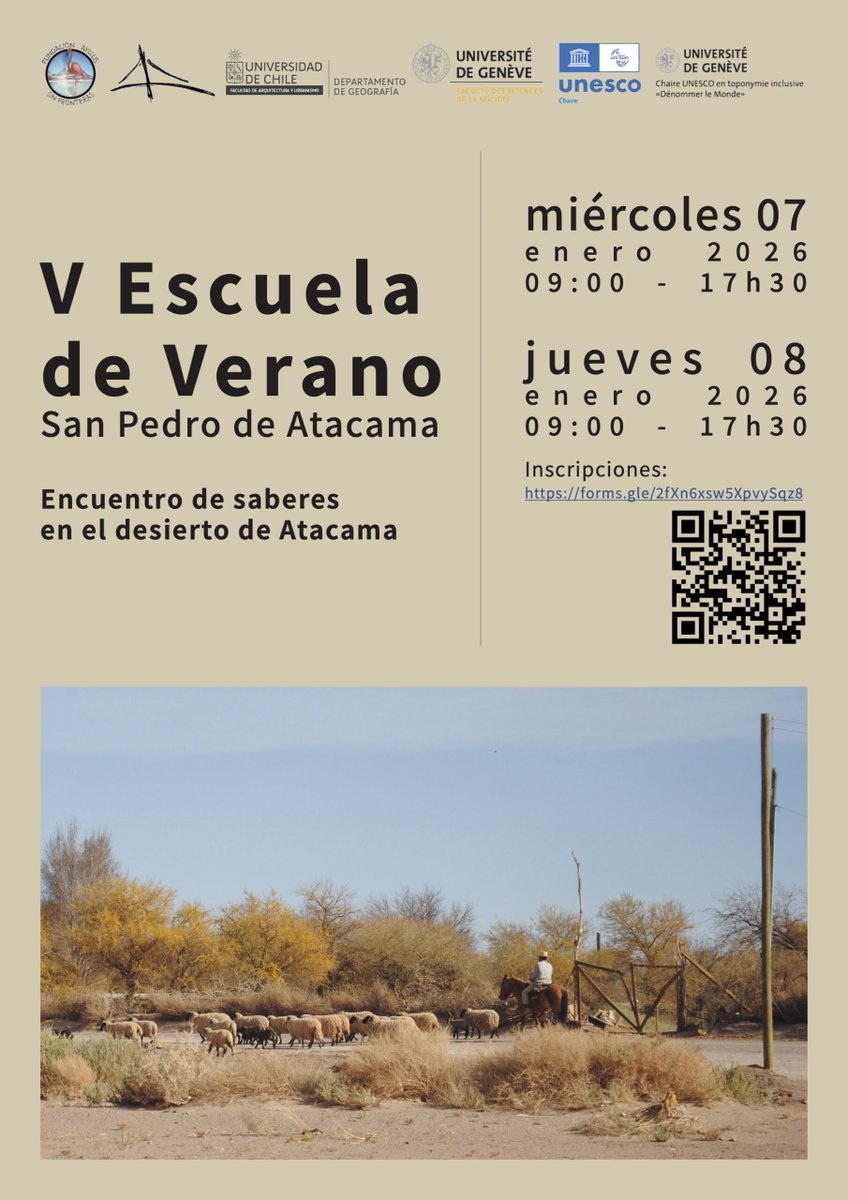 eug1979's tweet image. e-Onomastics: Twenty Years of #Participatory #Toponymic #Mapping in the #Andes (2005–2025) e-onomastics.blogspot.com/2026/01/twenty… When #Places Speak: #Indigenous #Toponymy in the #Bolivian Andes / Atacama Desert at the V Escuela de Verano in San Pedro de Atacama