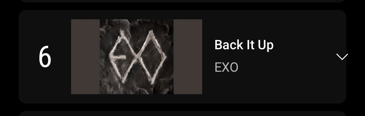 exobsocial50's tweet photo. BACK IT UP and SUFFOCATE settles on 6TH and 13TH spot for Trending Music gaining the Most Buzz in South Korea’s YouTube Chart🔥🎉🎉🎉

#EXO @weareoneEXO #EXO_Crown https://t.co/KJlLSQb38a