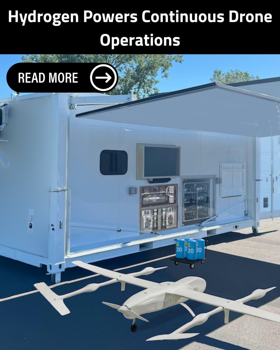 Drones are limited by endurance—not capability.
In her new byline, Sesame Solar CEO Lauren Flanagan explains how mobile hydrogen + solid-state storage enables continuous drone operations without fuel convoys and minimal downtime.
Read more: sesame.solar/blog/mobile-hy…
