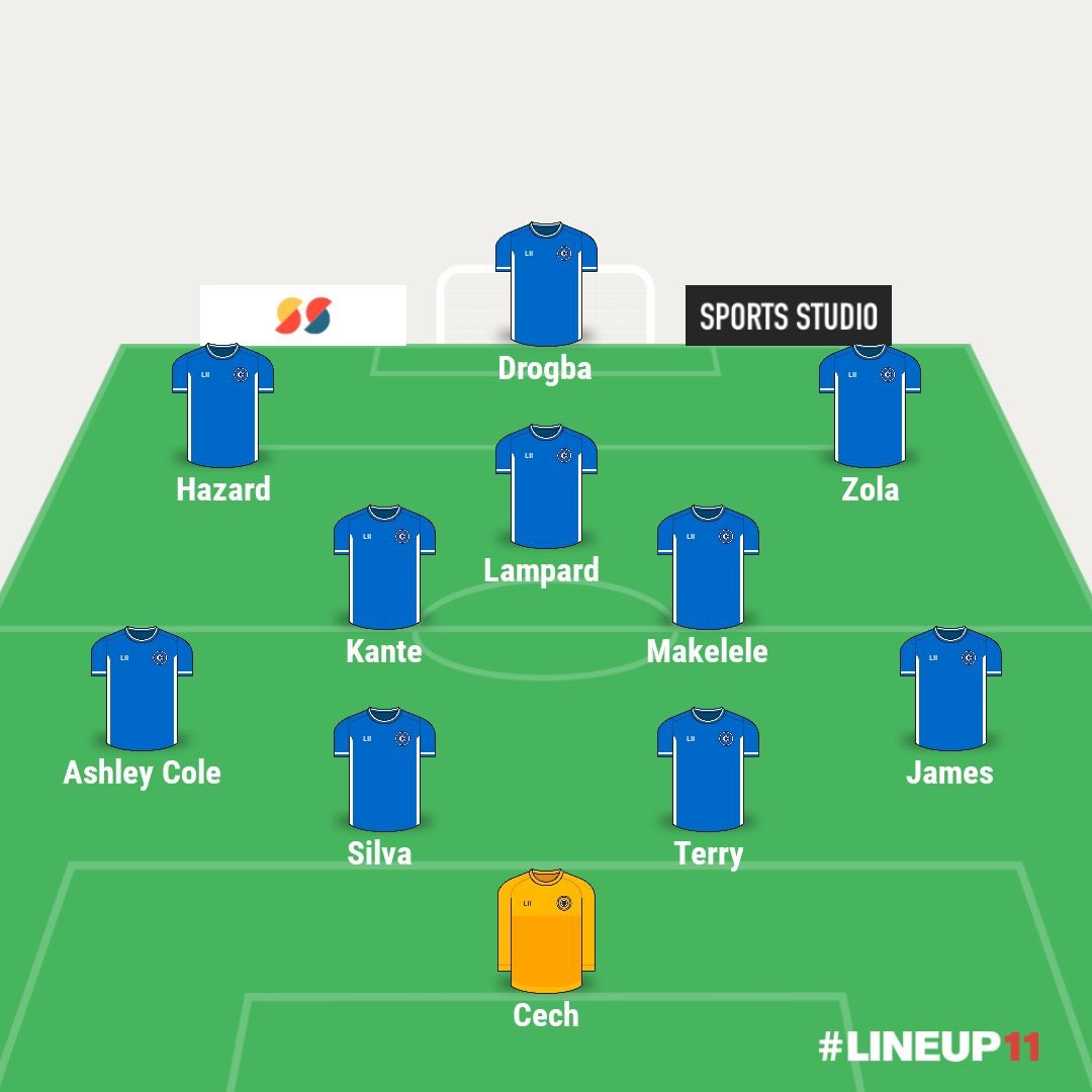 This is Chelsea greatest team of all time, any changes ??

#cfc #ChelseaFC #chels #chelsea #followchelseafans