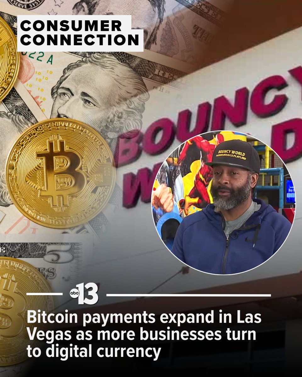 Las Vegas news channel reports that more local businesses in the city are now  accepting bitcoin as payment. The shift follows a national trend of  businesses adopting cryptocurrency to reduce transaction costs