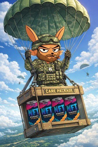 ⚡️🐰 NFT ENERGY 🐰⚡️

We’re dropping 3 NFT Energy 4-Packs to members of the Wabbits community 🪂📦

How to enter:
✅ Like
🔁 RT
🖼️ Reply with your Wabbit PFP
💬 Show some love in the comments

Real energy. Real community.
Wabbits get rewarded. ⚡️🥕🔥