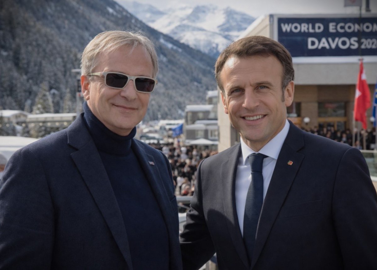 Dear Trump here’s Mr. President without sunglasses 🕶️ 

#Davos