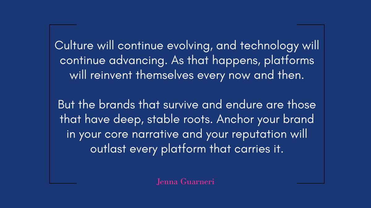 In a digital landscape overflowing with content, it’s not one or two viral posts that help you build a durable following. It’s the brand’s story: clear, cohesive and consistent.

#JMGPR #Narrative #publicrelations