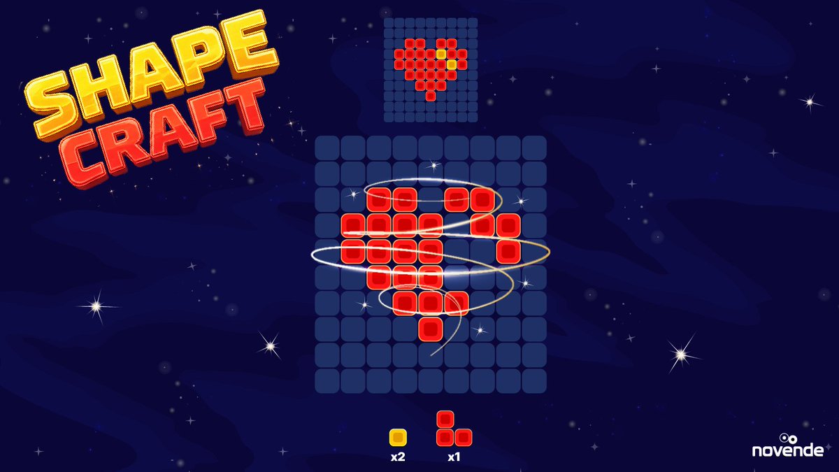novendegames's tweet photo. Puzzle games don’t need noise.
They need good rules.
Shape Craft is about clean mechanics, smart placement, and that one move that makes everything click 🧠🧩
#ShapeCraft #PuzzleGame #IndieDev #GameDev #MobileGames #LogicGames #Novende https://t.co/WCN9qMCLud
