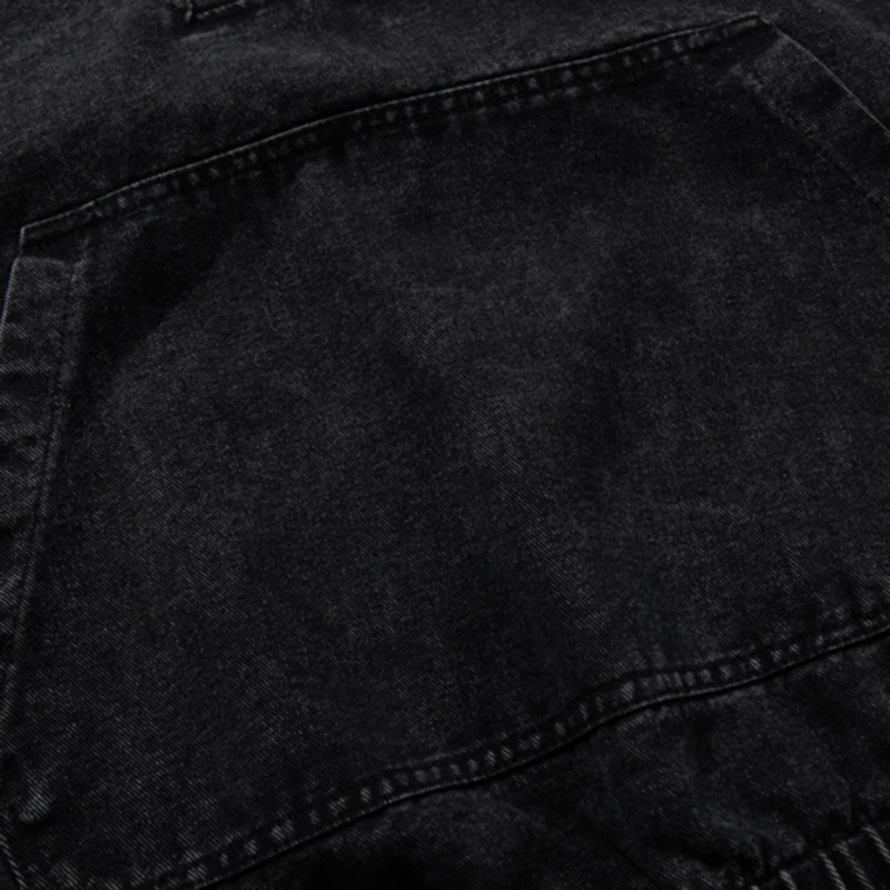 cloutcollection's tweet photo. 'Nocturne' Distressed Denim Hoodie