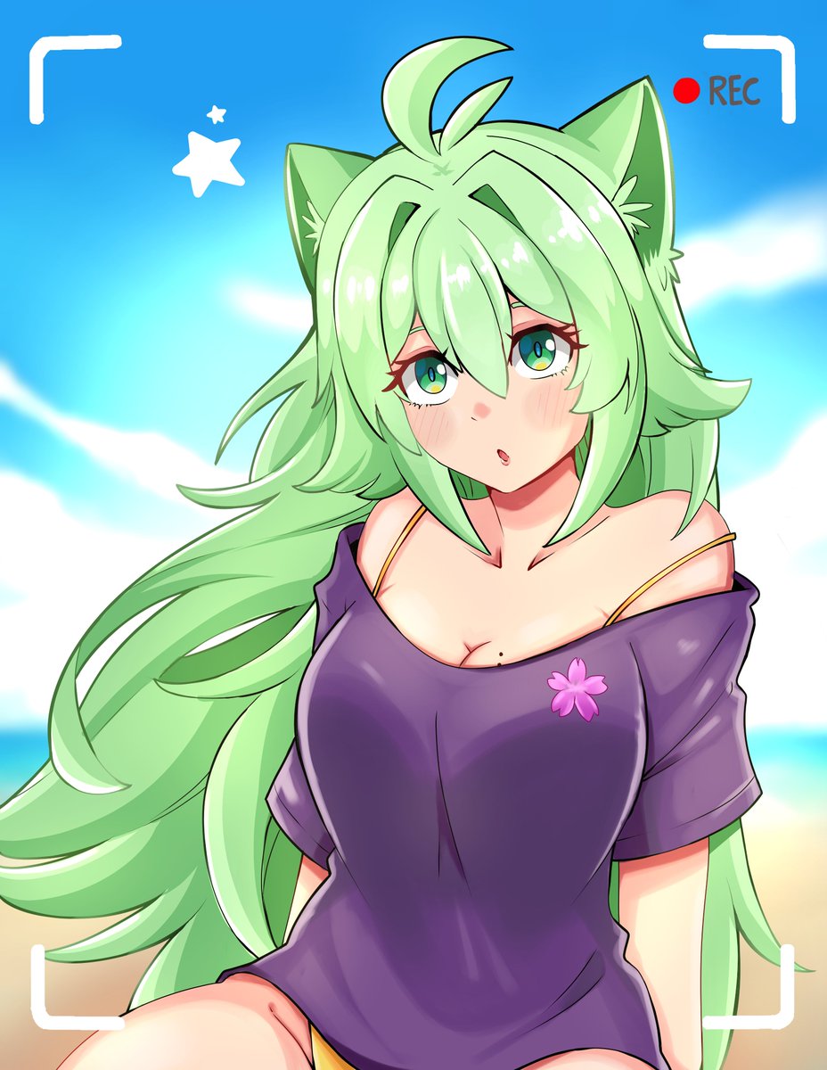 kusero_93's tweet image. Día de playa, Día de Playaaaa 🏖️💚