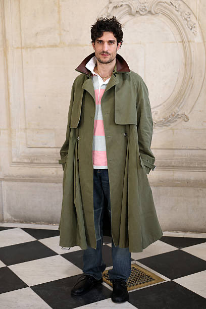 Louis Garrel for Dior during Paris Fashion Week, Menswear.