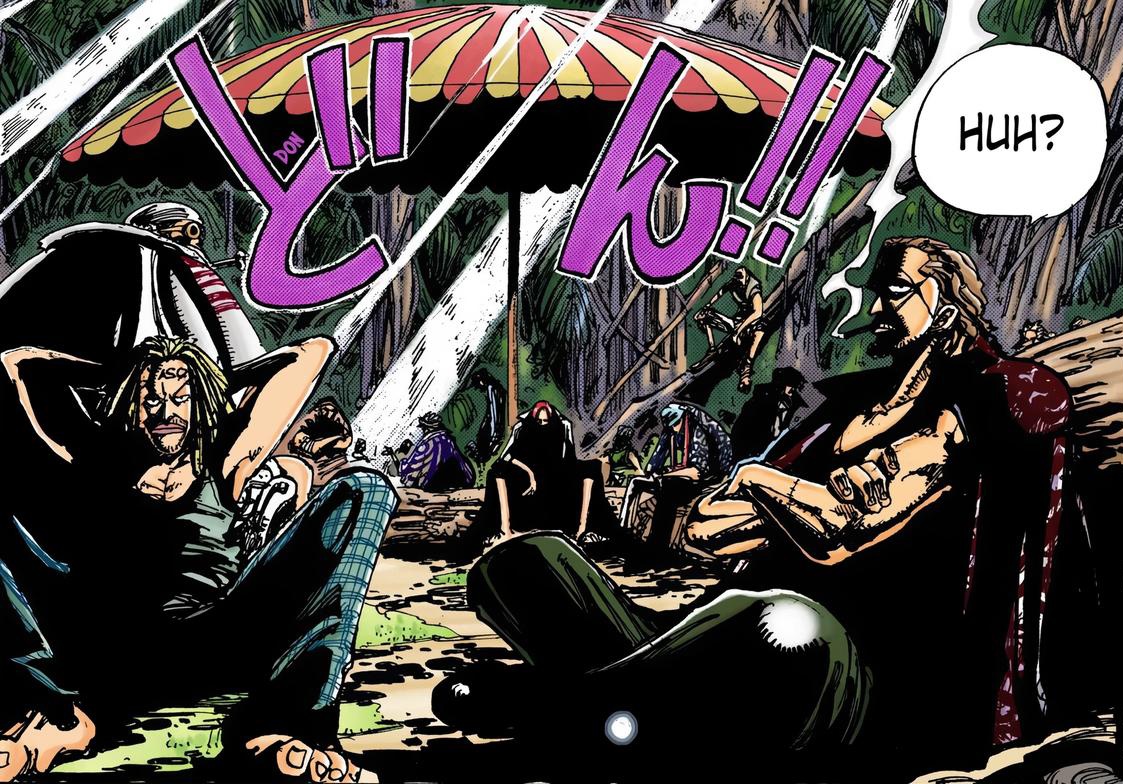 VENGEANCE2O69's tweet image. Ben and gang were so ready to put Mihawk 6 feet under 😭