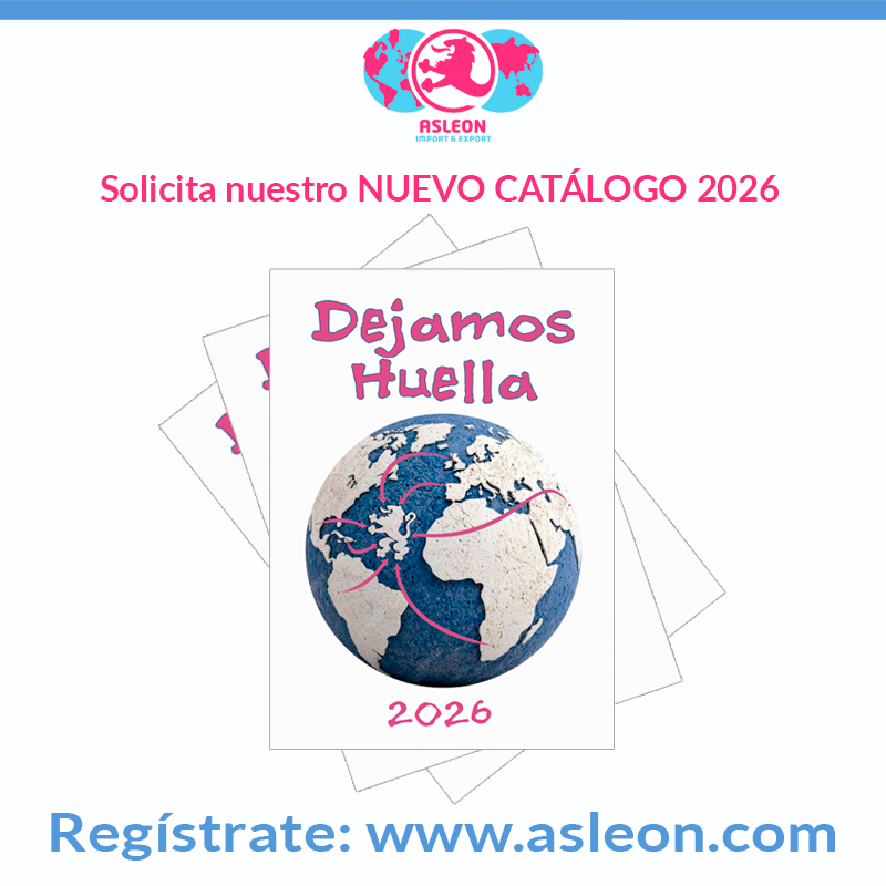 ASLEON_SL's tweet image. Solicite nuestro nuevo catálogo Dejamos Huella 2026!!!