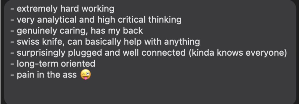 Very excited to share the news that <a href="/aleximm/">Alex Immerman</a> is now a GP <a href="/a16z/">a16z</a> Growth. So you have a glimpse into the real "AI," here is a response I got when I asked two of our top portfolio company CEOs what it's like to work with Alex.
