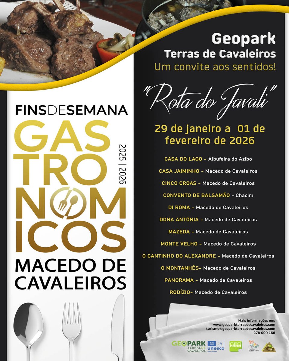 Geopark Terras de Cavaleiros tweet media