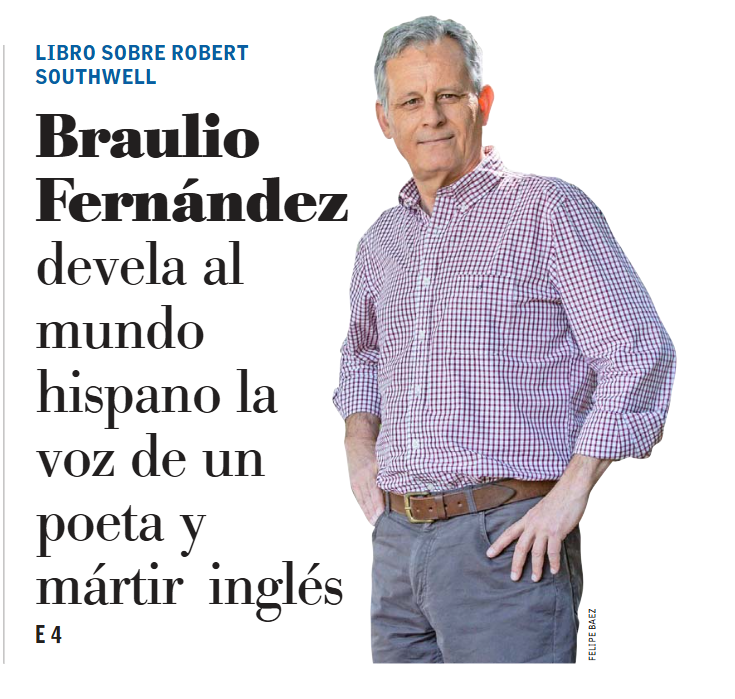 El domingo 18 de enero se publicó en Artes y Letras de #ElMercurio esta entrevista a nuestro académico don Braulio Fernández. #Literatura