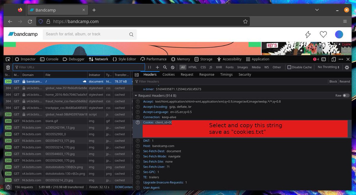Now, this could be useful - buff.ly/t2y9ITY . Automated downloads of Bandcamp purchases - point it at your music folder, buy some music... it should appear. Shame that <a href="/Bandcamp/">bandcamp</a> haven't opened their API to avoid the initial session cookie setup.