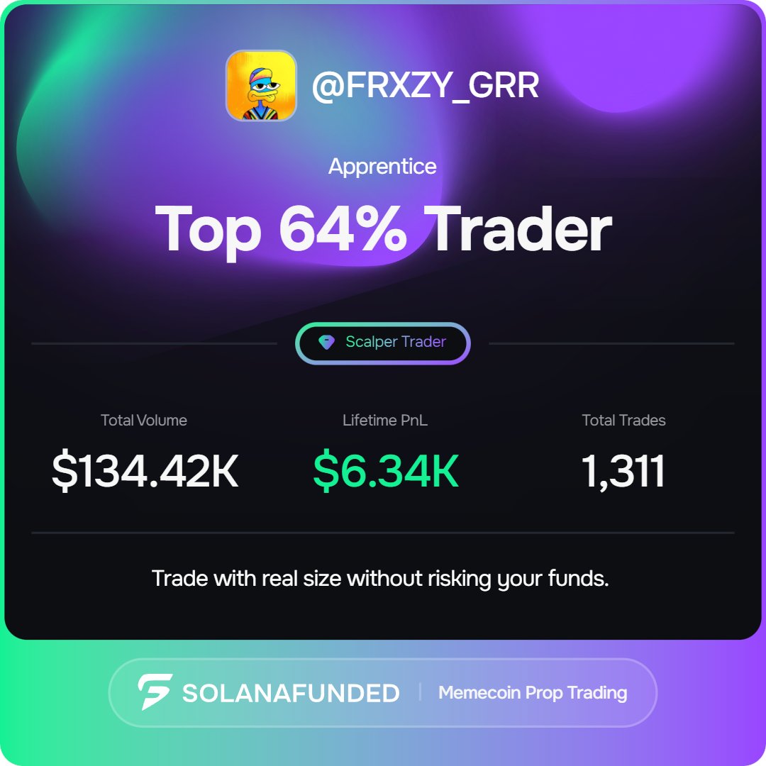 Good luck!

<a href="/solanafunded/">Solana Funded</a>
Join the waitlist here:
waitlist.solanafunded.com/?ref=FRXZY_GRR